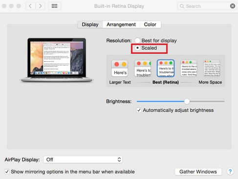 Mac Manual Display Resolution
